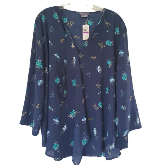 Van Heusen Floral Blouse XXL - Picture 1 of 3